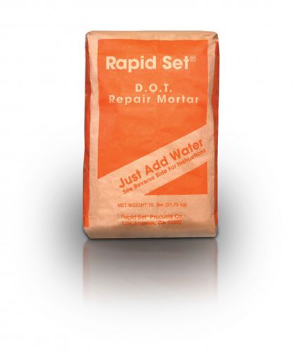 Mortier de réparation - RAPID SET® DOT REPAIR MORTAR - CTS Cement/ Rapid Set - pour chape / de ciment