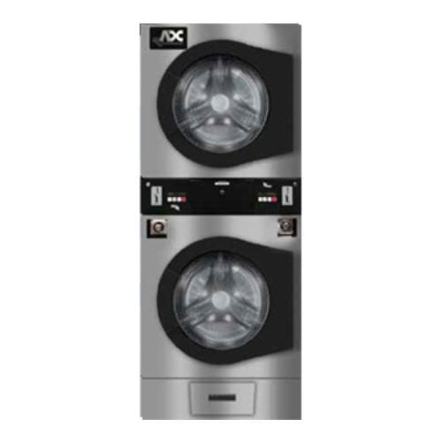 Sèche-linge professionnel - AD-30X2RI - American Dryer Corp. - à monnayeur / superposable / à gaz