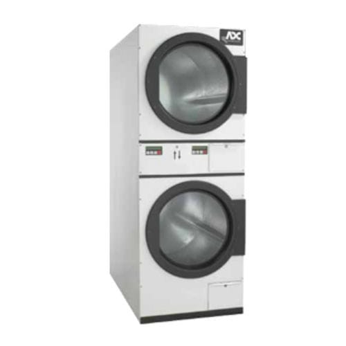 Sèche-linge professionnel - AD-236 - American Dryer Corp. - à monnayeur / superposable / à gaz