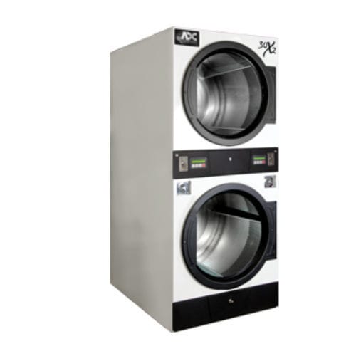 Sèche-linge professionnel - AD-30X2R - American Dryer Corp. - à monnayeur / superposable / à gaz