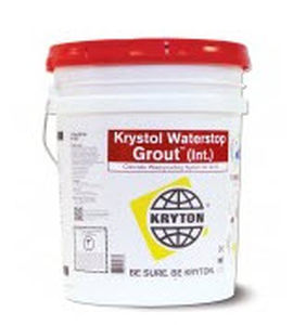Système d'étanchéité liquide SEL en ciment - KRYSTOL WATERSTOP GROUT™ (INTERNAL) - Kryton International, Inc.