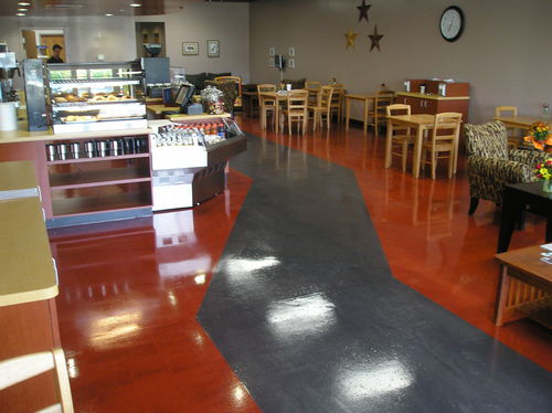 Enduit décoratif - KEY LUSTER METALLIC FLOORING - Key Resin Co. - de sol / époxy / effet métallisé