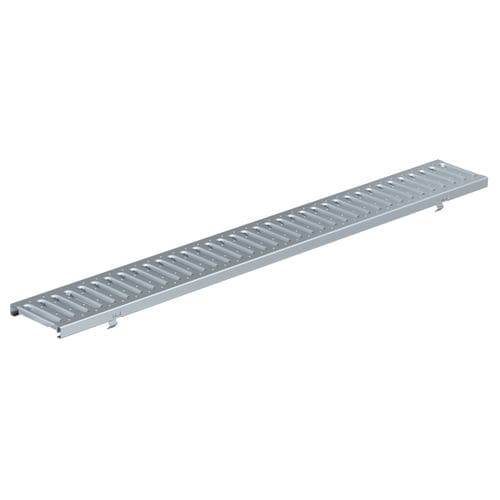 Grille pour caniveau en acier galvanisé - FILCOTEN 100 Class A - NDS - pour espace public / pour applications industrielles / sur mesure