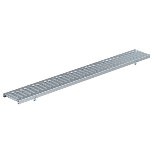 Grille pour caniveau en acier galvanisé - FILCOTEN 100 Class C - NDS - pour espace public / pour applications industrielles