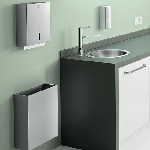 Distributeur d'essuie-mains mural - 510601 series - DELABIE - en inox / professionnel / pour sanitaire public