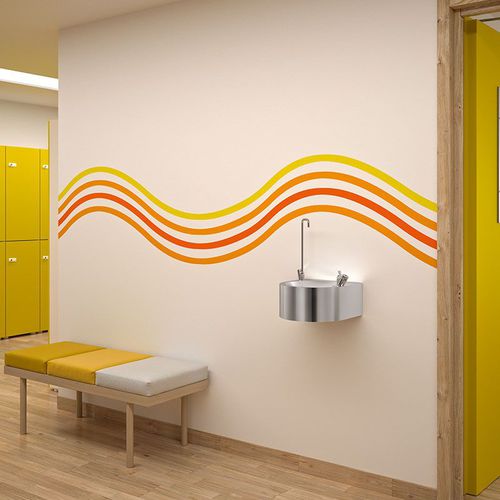 Fontaine à eau froide - SD  - DELABIE - antivandalisme / murale / pour sanitaire public