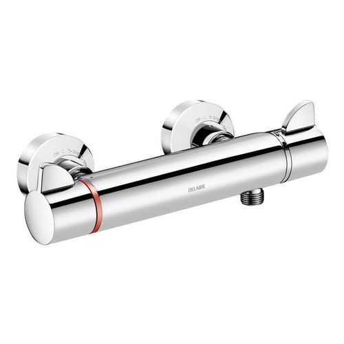 Mitigeur de douche - SECURITHERM - DELABIE - mural / thermostatique / en laiton chromé