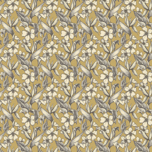 Tissu d'ameublement - VELETA  - COMERSAN, S.A - pour rideaux / à fleurs / en polyester