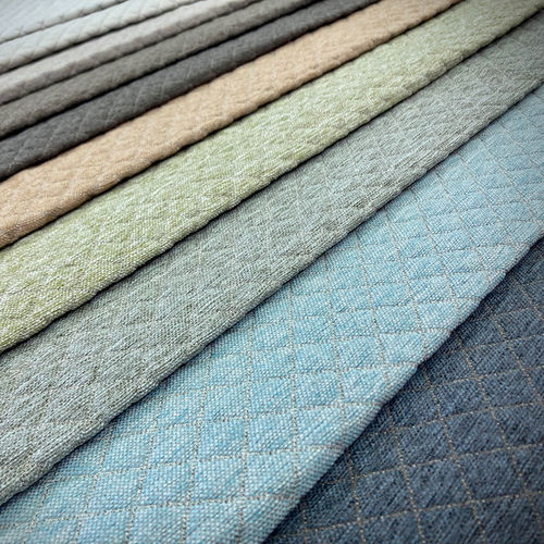 Tissu d'ameublement - MONZA  - COMERSAN, S.A - pour rideaux / à motif géométrique / en polyester