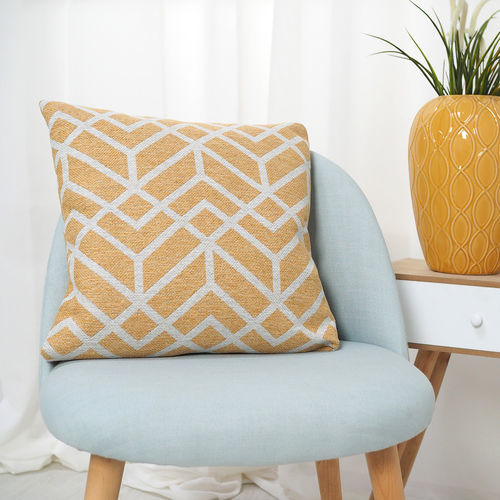 Tissu d'ameublement - OMEGA - COMERSAN, S.A - à motif géométrique / en polyester / lavable