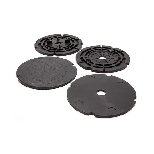 Support pour plancher technique en PVC - ELASTIC 3-8 MM &amp; ELASTIC PLUS H 7 MM - IMPERTEK Srl - d'extérieur / recyclable / à hauteur fixe