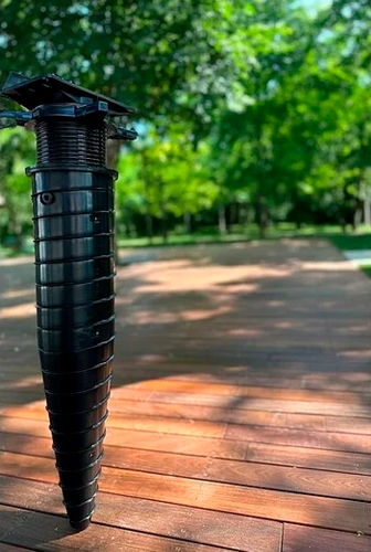 Support pour plancher technique en polypropylène - DECKOFIX - IMPERTEK Srl - autolissant / pour terrasse / réglable