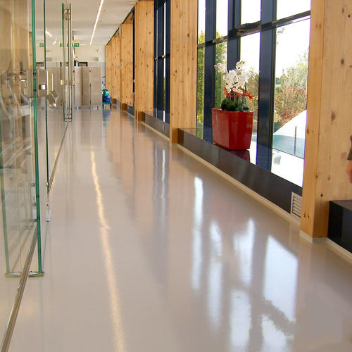 Revêtement de sol en polyuréthane - Pavifloor - KRYPTON CHEMICAL, S.L. - pour intérieur / d'extérieur / pour bureau