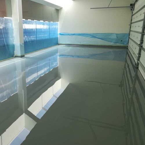 Revêtement de sol époxy - EP Nivel – EP Nivel Clear - KRYPTON CHEMICAL, S.L. - d'intérieur / pour parking / pour parking