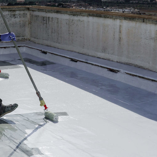 Système d'étanchéité liquide SEL de protection - IMPERMAX COLD POLYUREA SUPREME - KRYPTON CHEMICAL, S.L. - pour agencement intérieur / pour parking / pour toiture