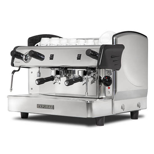 Machine à café expresso - ZIRCON PULSER 2 GR - CREM INTERNATIONAL - professionnelle / automatique / à 2 groupes