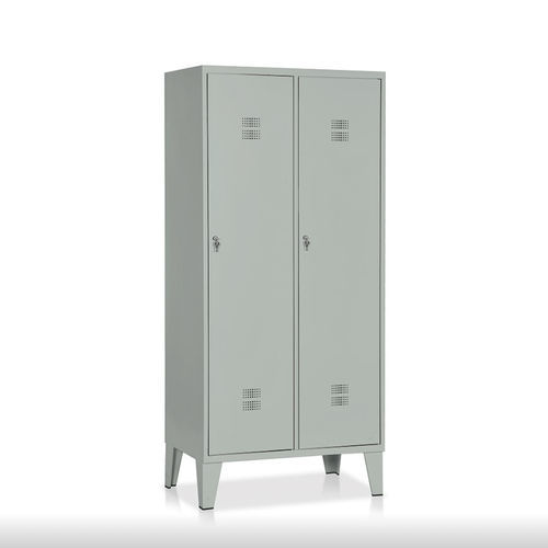 Casier vestiaire en métal - E522 Series - TECNOTELAI - à clé / professionnel / bleu