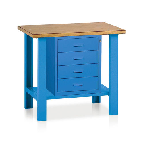 Établi en métal - BT335 - TECNOTELAI - en bois / professionnel