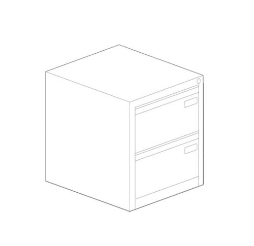 Armoire de classement basse - D7231X/BI - TECNOTELAI - en métal / époxy / à tiroirs