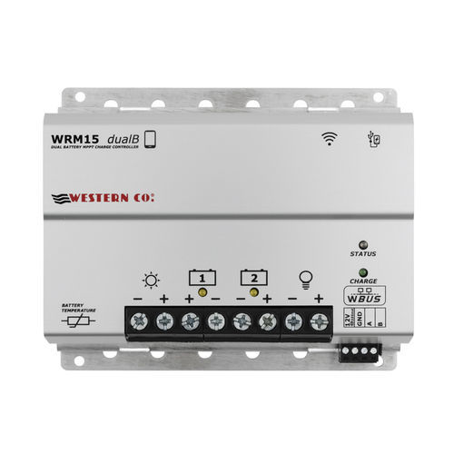 Régulateur solaire pour applications photovoltaïques - WRM15 dualB - WESTERN CO. Srl