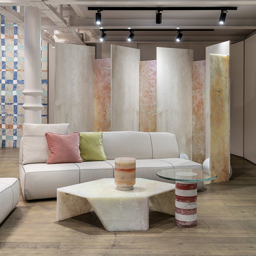Paravent contemporain - PARAVENT - BUDRI - en marbre / en travertin / modulaire