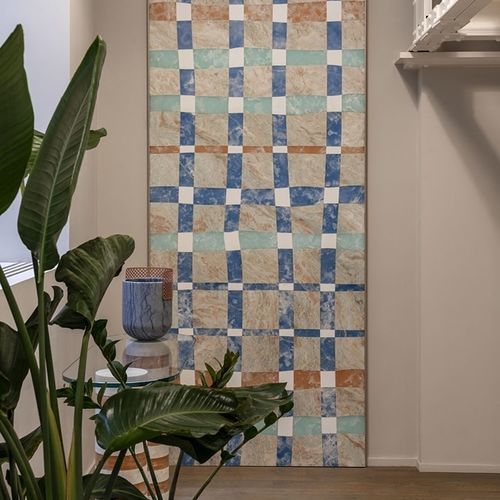 Plaque de pierre en marbre - TARTAN - BUDRI - de bardage / mur / de bardage