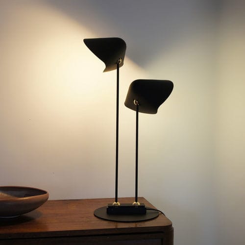 Lampe de table - LPS - atelier moderniste - en aluminium / en laiton / contemporaine