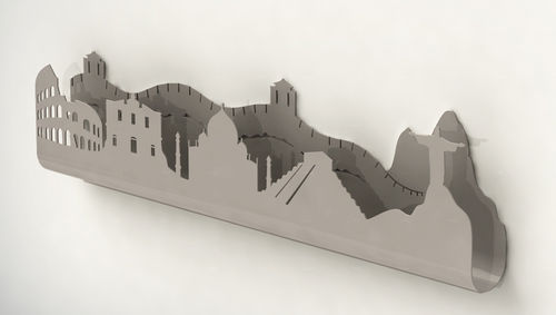 Porte-manteau mural - SKYLINE 7M - Utoopic - contemporain / en métal