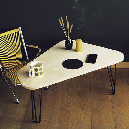 Table basse design original - PETIT MODELE - iwoodlove - en contreplaqué / en bouleau / modulable