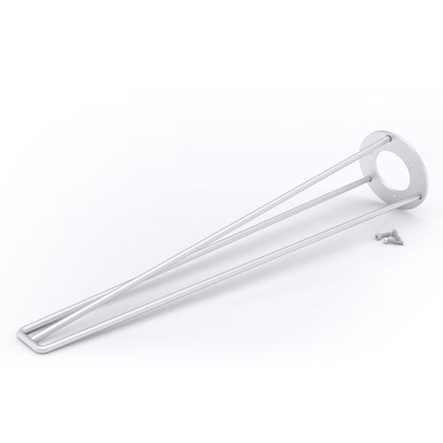 Pied de table en acier - SPOKE - iwoodlove - en métal chromé / contemporain / professionnel