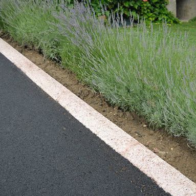 Bordure franchissable pour trottoir - ALKERN - en béton / droite