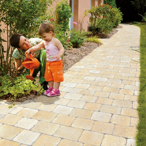 Pavé en béton - ARKOS - ALKERN - d'extérieur / vieilli / piéton