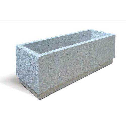 Jardinière en béton - RECTA - ALKERN - rectangulaire / contemporaine / pour espace public