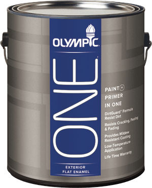 Peinture d'adhérence - OLYMPIC® ONE EXTERIOR - OLYMPIC - pour mur