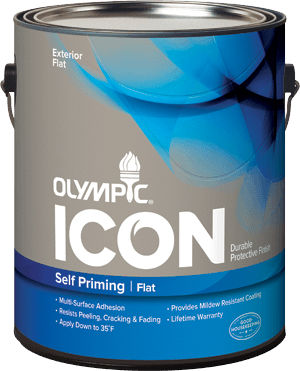 Peinture décorative - OLYMPIC® ICON™ - OLYMPIC - d'extérieur / pour mur / acrylique