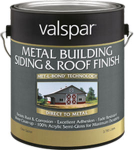 Peinture de protection - VALSPAR® BUILDING SIDING & ROOF FINISH - VALSPAR - d'extérieur / pour toiture métallique / pour métal