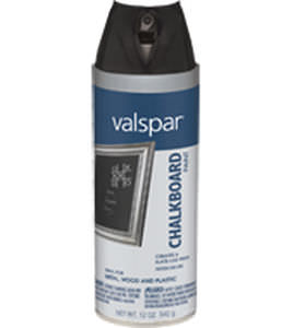 Peinture décorative - VALSPAR® CHALKBOARD SPRAY - VALSPAR - pour menuiserie / pour bois / pour tableau noir