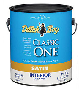 Peinture décorative - CLASSIC ONE - DUTCH BOY - intérieure / pour mur / acrylique