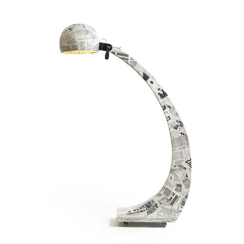 Lampe de table - WOOBIA PAPER - Abadoc - en papier / en carton / contemporaine