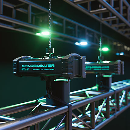 Palan à câble électrique - STAGEMAKER SL - VERLINDE - 2 vitesses