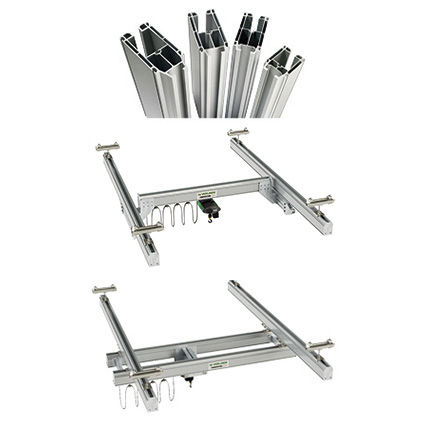 Système de levage mécanique - EUROSYSTEM ALU - VERLINDE - vertical / pour fortes charges