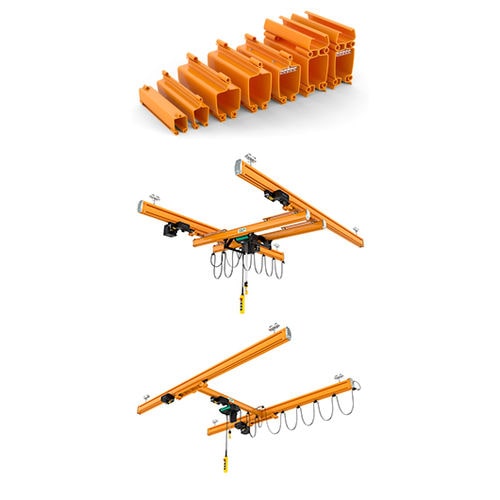 Système de levage mécanique - EUROSYSTEM STD - VERLINDE - vertical / pour fortes charges