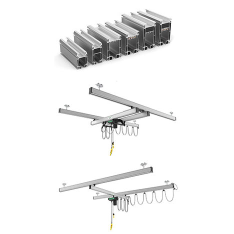 Système de levage mécanique - EUROSYSTEM ALD - VERLINDE - vertical / pour fortes charges