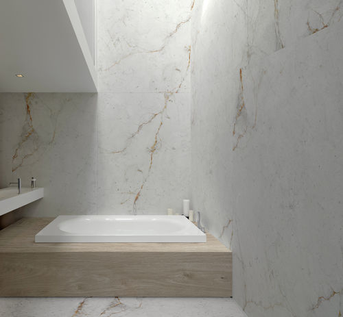 Panneau décoratif de revêtement - Abu Dhabi White - NEOLITH - mural / pour agencement intérieur / pour aménagement extérieur