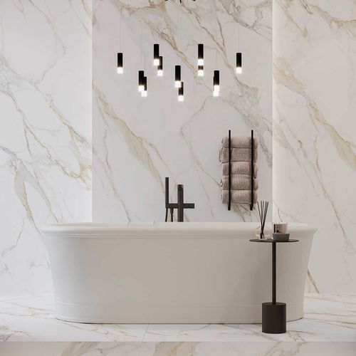 Panneau décoratif de revêtement - Calacatta Roma - NEOLITH - mural / pour meuble / pour cuisine