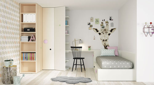 Chambre d'enfant blanche - CORDOBA - Lagrama - en bois / mixte