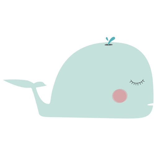 Sticker décoratif - WHALE - Lagrama