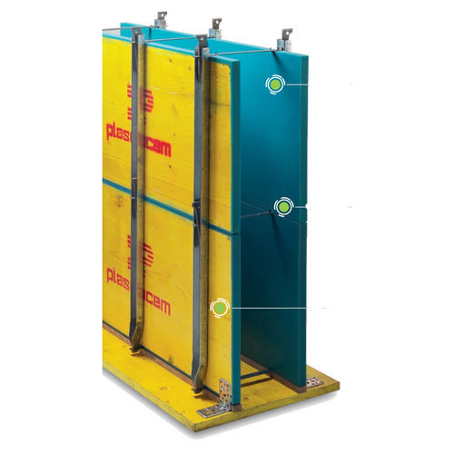 Coffrage modulaire - PLASMAPAN - Plasmacem - bois / en acier / en élastomère