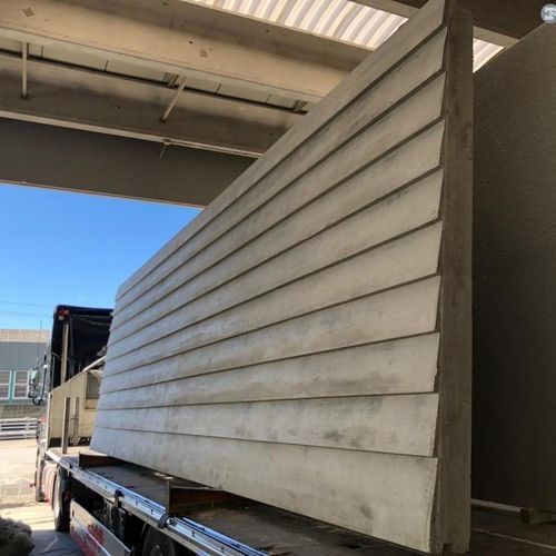 Matrice de coffrage de façade - ESX/17012-GRECAMAX - Plasmacem - aspect béton / en polyuréthane / pour béton imprimé