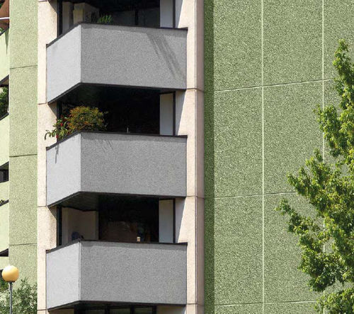 Matrice de coffrage pour pilier - 0402 - ROUGH - Plasmacem - pour balcon / pour façade / aspect pierre
